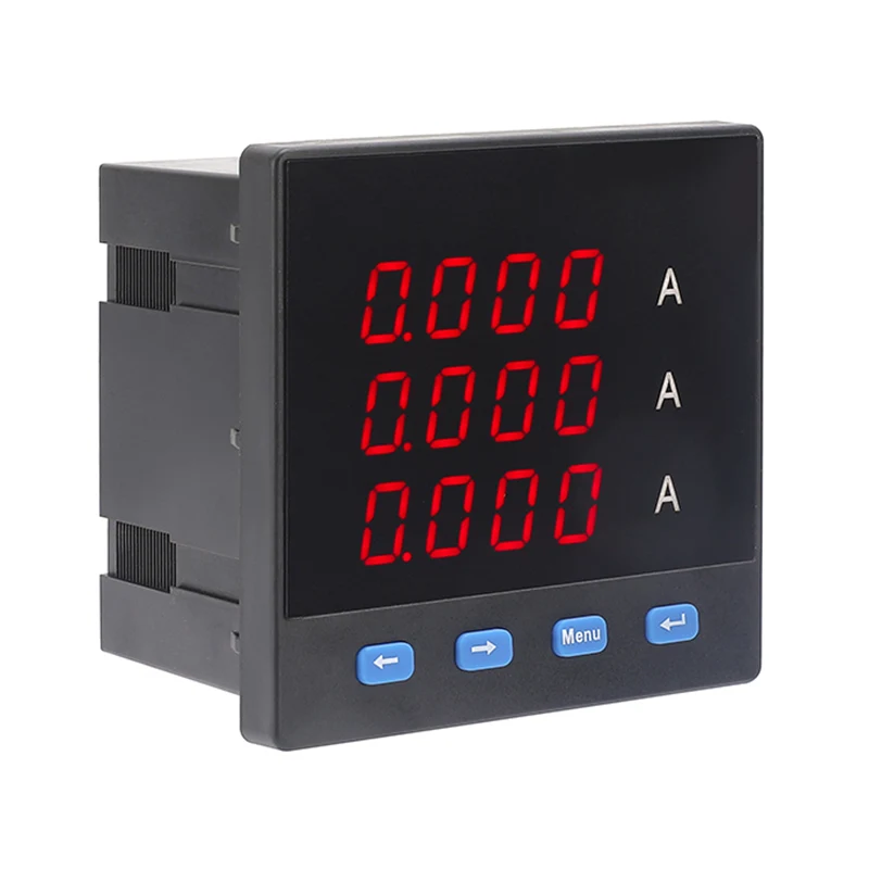 Tres-tempus ammeter